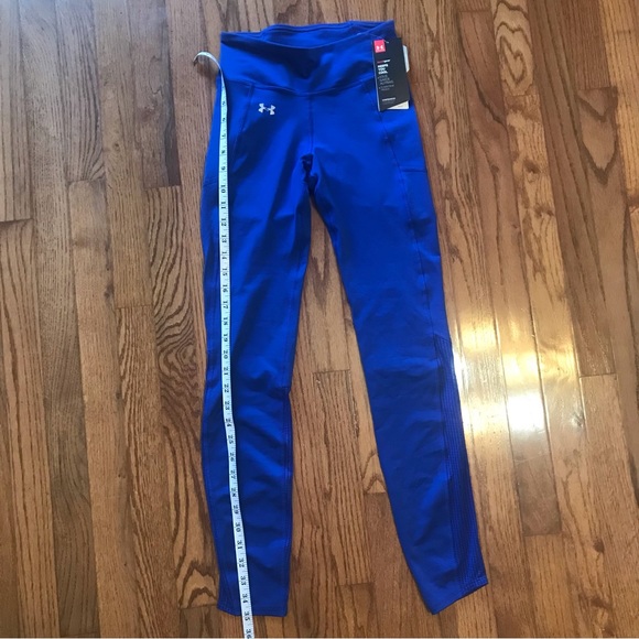 Under Armour Women’s Heatgear Compression Leggings; Size XS; blue; NWT - Picture 5 of 9